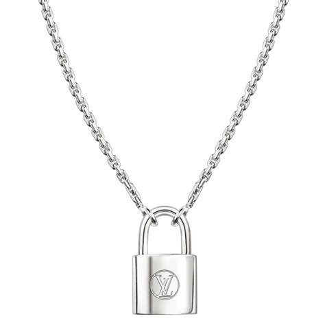 lv silver lockit pendant|lockit necklace.